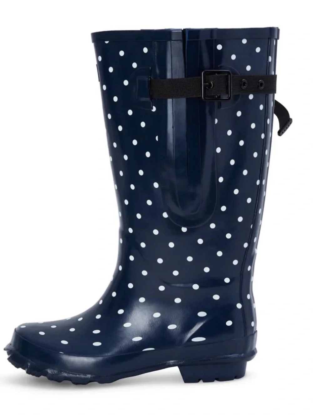 NWOT Jileon Extra Wide Calf Womens' Rain Boots, Size 7.